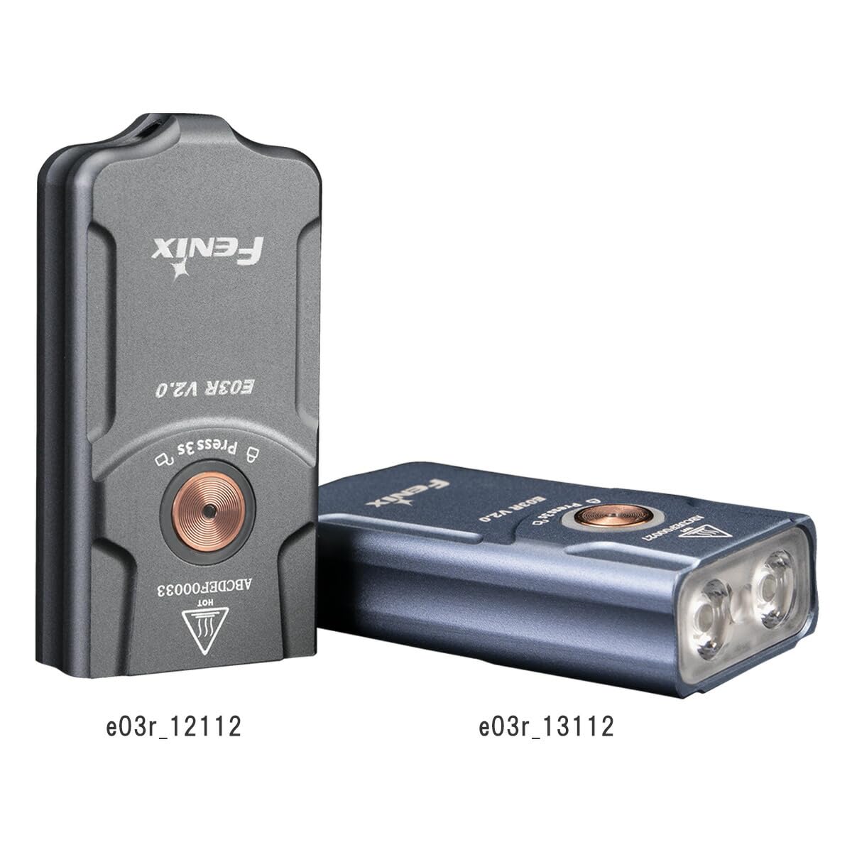 Amazon.co.jp: FENIX(フェニックス) E03R V2.0 フルメタル キー